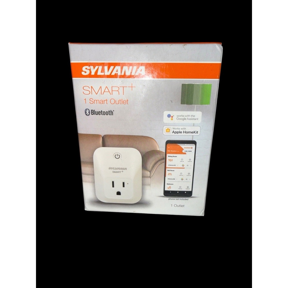 Sylvania SMART+ Smart Plug Indoor Wireless Outlet Alexa Apple Compatible NIB